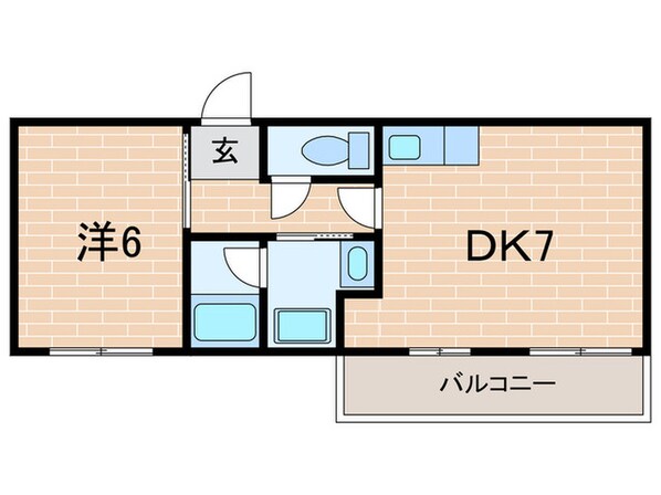 グレ－スミヤビの物件間取画像